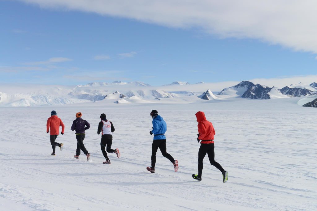 Que tal correr no Pólo Norte?